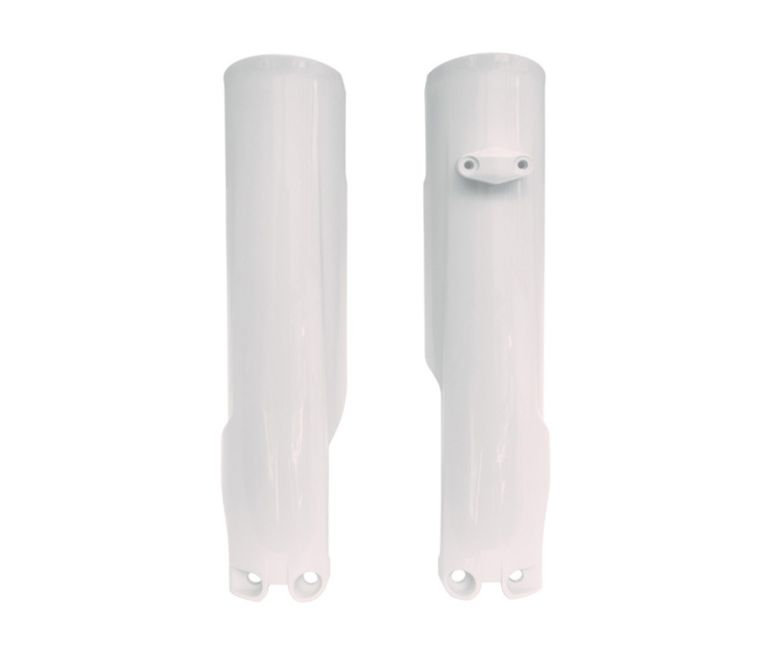 Chrániče vidlíc Factory KTM/GAS GAS, RTECH (biele, pár)