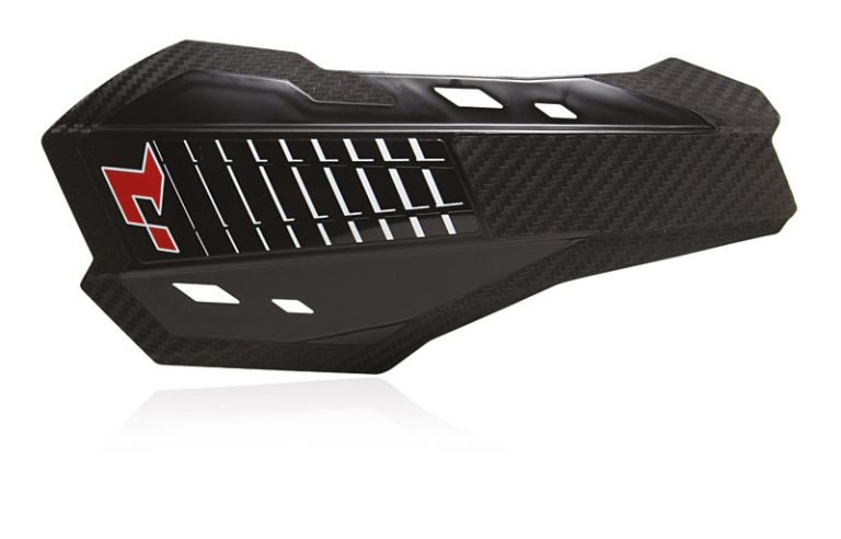 Kryty páčok HP2 (vrátane montážne sady) KAWASAKI, RTECH (čierna)