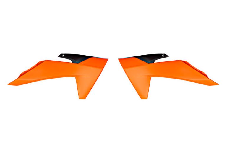 Spojlery chladiča KTM, RTECH (oranžová, čierna) OEM farba FACTORY EDITION