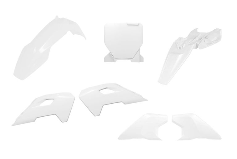 Sada plastov 6 dielov HUSQVARNA, RTECH (biela)