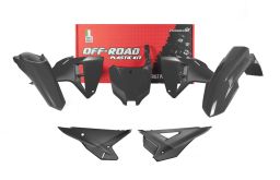 Kompletné sada plastov 5 dielov HONDA, RTECH (čierna)