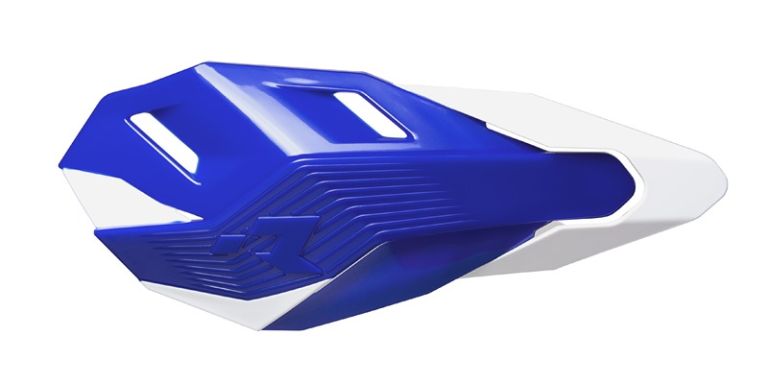 Plasty krytov páčok HP3, RTECH (modro-biele, pár)