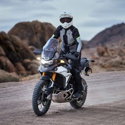 Bunda STELLA ANDES AIR DRYSTAR, ALPINESTARS, dámska (svetle šedá/tmavě šedá/černá/žlutá fluo) 2025