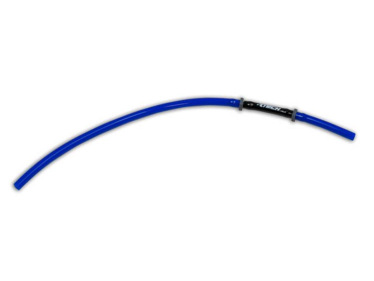 Hadička odvětrání viečka nádrže dlhá (dĺžka 36 cm), RTECH (modrá)
