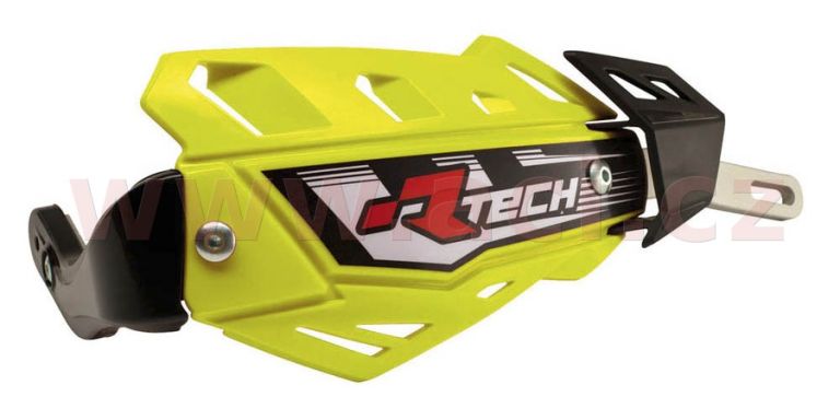 Kryty páčok FLX ALU, RTECH (neon žlté, bez montážne sady - nutne dokúpiť)