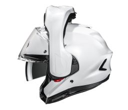 Prilba HJC F100 PEARL WHITE/lesklá biela