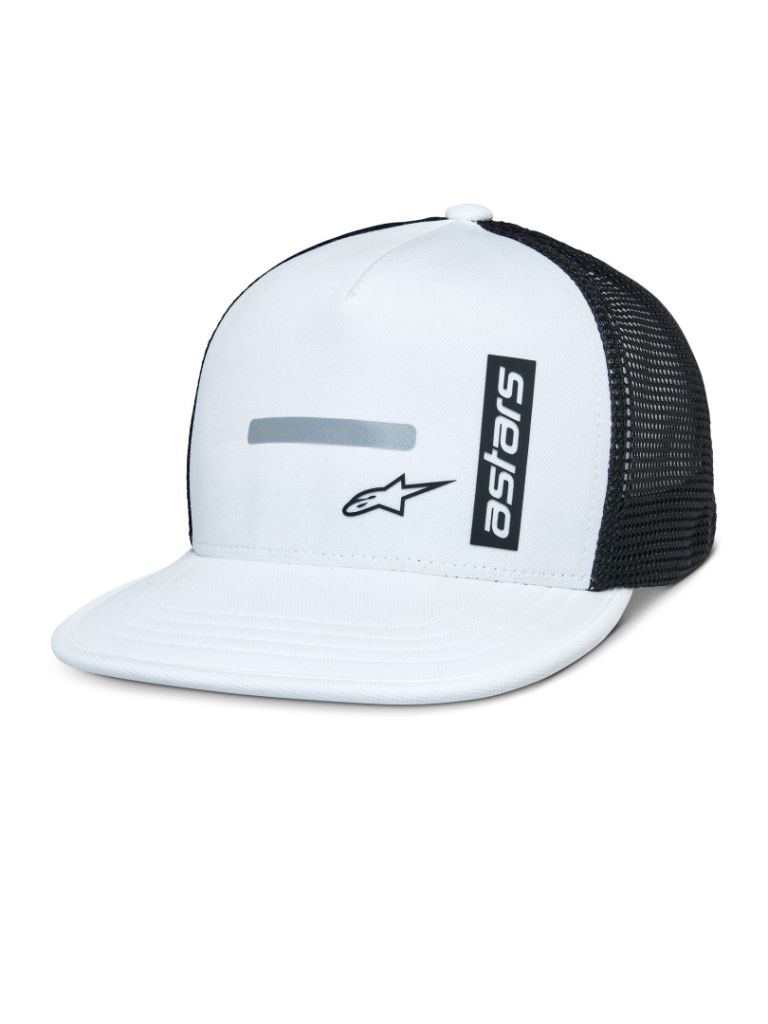 šiltovka ALTER TRUCKER, ALPINESTARS (bílá/černá)