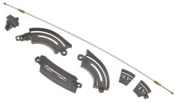 Mechanizmus slnečné clony pre prilbu N967, NOX