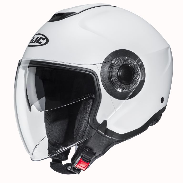 Prilba HJC i40N SEMI FLAT PEARL WHITE