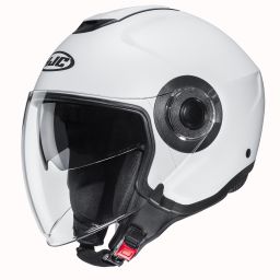 Prilba HJC i40N SEMI FLAT PEARL WHITE