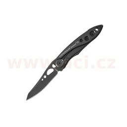 LEATHERMAN SKELETOOL KB BLACK- zavírací nůž s otvírákem lahví, rovná čepel, vyrobeno v USA, záruka 25 let