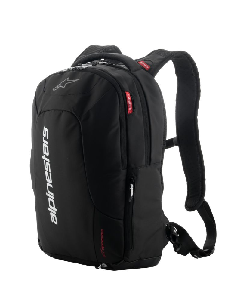 Batoh CITY HUNTER V2, ALPINESTARS (černá/bílá, objem 22 l) 2025