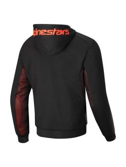 Bunda CHROME AIR Šport, ALPINESTARS (černá/červená fluo) 2025