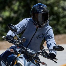 Bunda CHROME AIR Šport, ALPINESTARS (šedá/černá/žlutá fluo) 2025