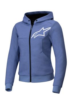 Bunda STELLA CHROME V2 Šport, ALPINESTARS, dámska (modrá/bílá) 2025