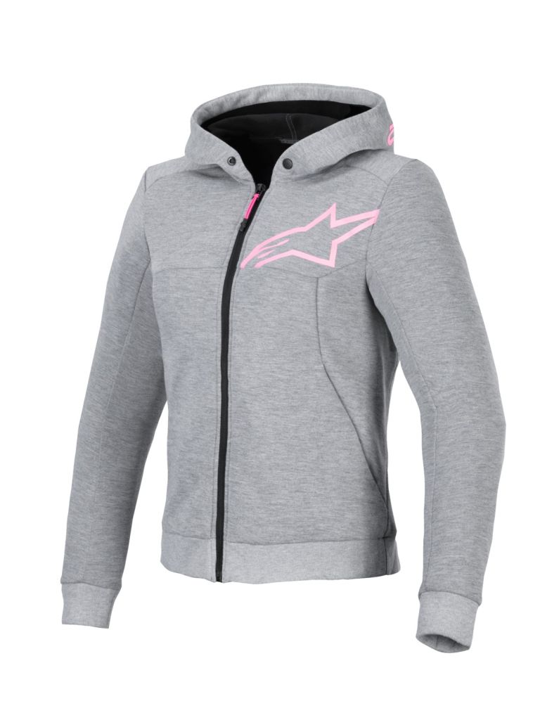 Bunda STELLA CHROME V2 Šport, ALPINESTARS, dámska (šedá/růžová) 2025