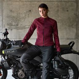 Bunda STELLA C-1 AIR, ALPINESTARS, dámska (purpurová) 2025