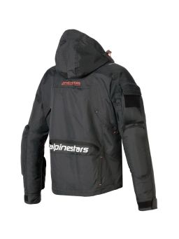 Bunda MOLLY AIR, ALPINESTARS, dámska (černá/korálová fluo) 2025