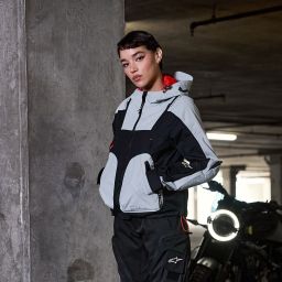 Bunda MOLLY AIR, ALPINESTARS, dámska (černá/mandlová) 2025