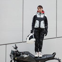 Bunda MOLLY AIR, ALPINESTARS, dámska (černá/mandlová) 2025
