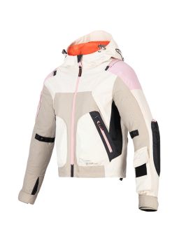 Bunda MOLLY AIR, ALPINESTARS, dámska (písková/růžová/mandlová) 2025
