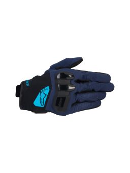 Rukavice CHROME V2, ALPINESTARS (černá/modrá/světle modrá) 2025