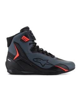 Topánky FASTER-4, ALPINESTARS (černá/šedá/červená fluo) 2025