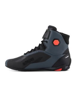 Topánky FASTER-4, ALPINESTARS (černá/šedá/červená fluo) 2025