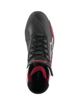 Topánky FASTER-4, ALPINESTARS (černá/bílá/tmavě červená) 2025