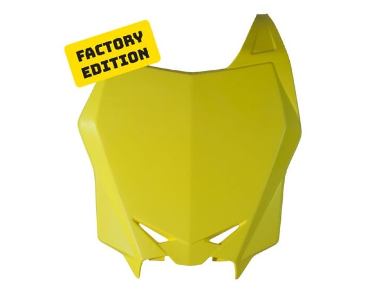 čelné číselná tabuľka SUZUKI, RTECH (žltá)