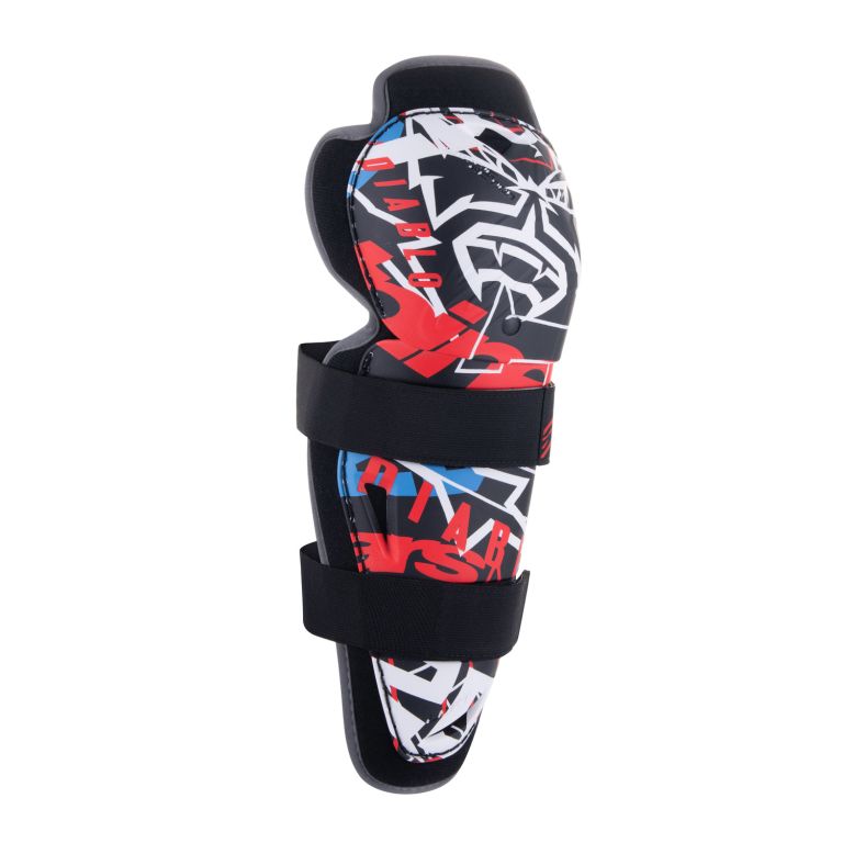 Chránič kolien BIONIC ACTION FQ20, ALPINESTARS (černá/červená) 2025