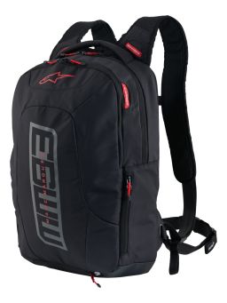 Batoh CITY HUNTER V2 MM93 kolekce, ALPINESTARS (černá/šedá/červená, objem 22 l) 2025