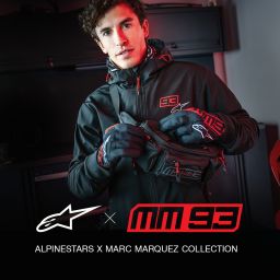 ľadvinka MM93 kolekce, ALPINESTARS (černá/červená/šedá, objem 2,5 l) 2025