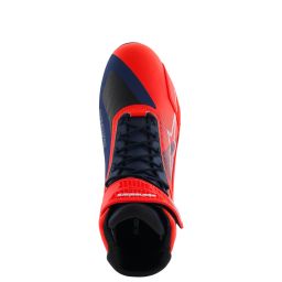 Topánky FASTER-4 MM93 kolekce, ALPINESTARS (červená fluo/modrá/bílá) 2025