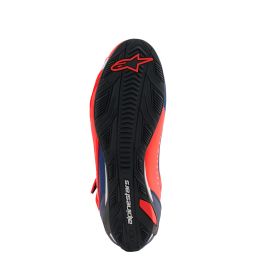Topánky FASTER-4 MM93 kolekce, ALPINESTARS (červená fluo/modrá/bílá) 2025