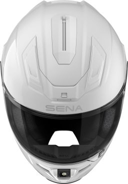 Prilba s headsetem Phantom, SENA (lesklá biela)