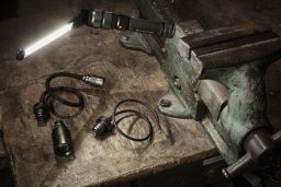 LED LENSER WORKERS FRIEND - ruční svítilna pracovní se 4 vyměnnými hlavicemi, dobíjecí, záruka 7 let