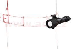 LED LENSER P6R WORK - ruční svítilna pracovní, dobíjecí, dosvit 230 m, záruka 7 let