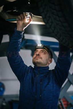 LED LENSER HF4R WORK - dobíjecí čelovka pracovní, dosvit 130 m, záruka 7 let