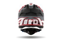 Prilba AVIATOR 3 Monarch, AIROH (šedá/červená matná) 2025