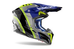 Prilba AVIATOR 3 Hima, AIROH (modrá lesklá) 2025