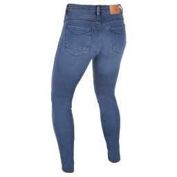 SKRÁTENÉ jeans SOFIA AA Slim jeans, OXFORD, dámske (světlá modrá)