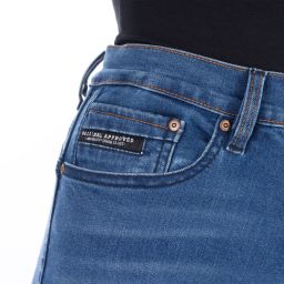 SKRÁTENÉ jeans SOFIA AA Slim jeans, OXFORD, dámske (světlá modrá)
