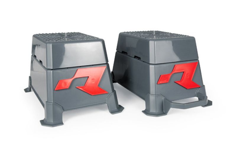 Startovací blok (pár, šedý) RTECH