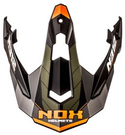 šilt pre prilby N312 VAPOR, NOX (khaki matná, oranžová)