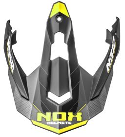 šilt pre prilby N312 VAPOR, NOX (čierna matná, žltá)
