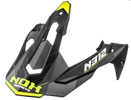 šilt pre prilby N312 VAPOR, NOX (čierna matná, žltá)