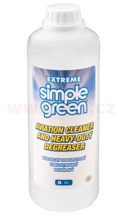 čistící a odmašťovací přípravek SIMPLE GREEN Extreme 1 l, koncentrát ředění až 1:200