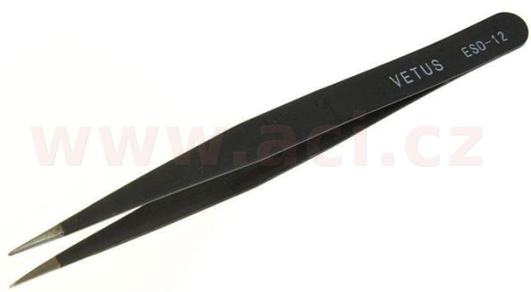 Pinzeta ESD-12 nerezová antimagnetická, délka 135mm