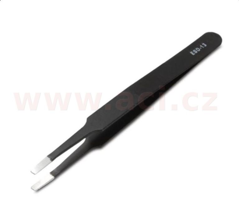 Pinzeta ESD-13 nerezová antimagnetická, l. 135mm